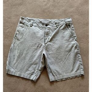 Lululemon‎ Mens Gray The Works Quick Oxford Chino Stretch Size 34